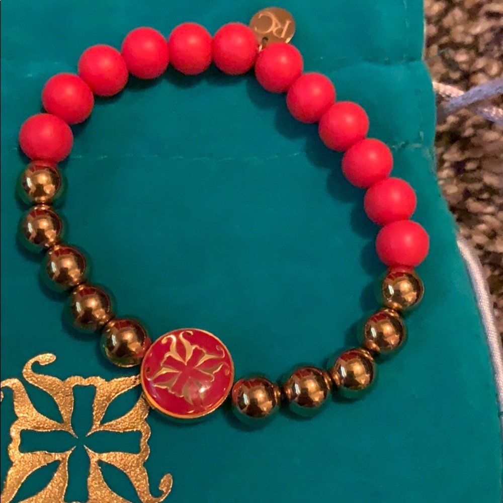 Rustic Cuff in Rad Red - Picture 2 of 2